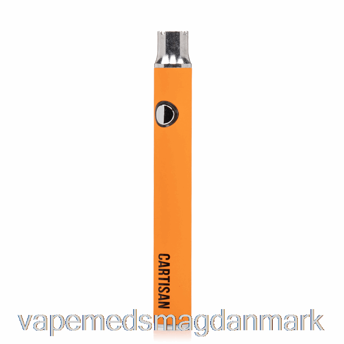 Engangs Vape Danmark Cartisan Knap Vv 350 510 Batteri Orange